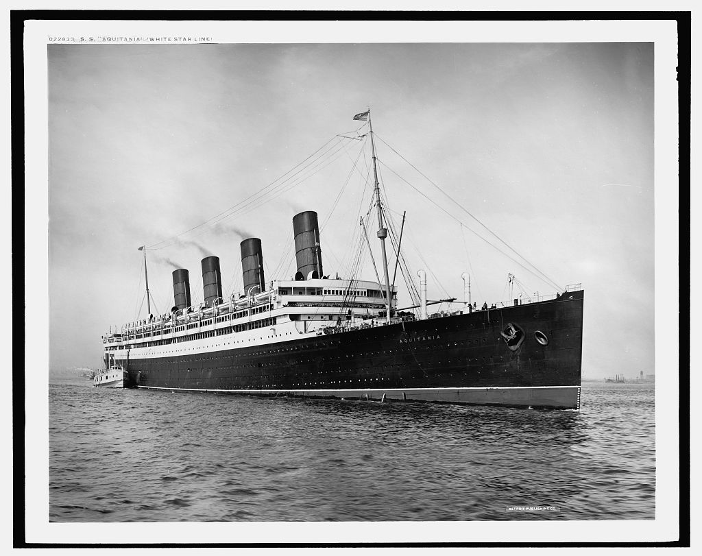 RMS Aquitania - The Lusitania Resource